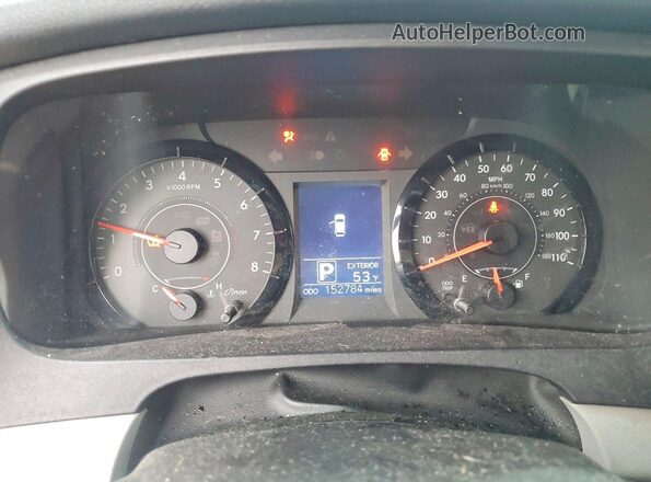 5TDKK3DC9GS746480 2016 TOYOTA SIENNA Серый Вид щитка приборов