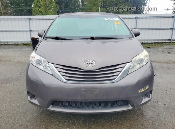 5TDKK3DC9GS746480 2016 TOYOTA SIENNA Серый Вид спереди