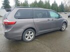 2016 Toyota Sienna Le 8-passenger Серый vin: 5TDKK3DC9GS746480