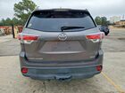 2016 Toyota Highlander Xle Серый vin: 5TDKKRFH4GS132688