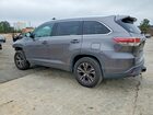 2016 Toyota Highlander Xle Серый vin: 5TDKKRFH4GS132688