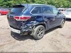 2016 Toyota Highlander Xle V6 Синий vin: 5TDKKRFH4GS181874