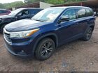 2016 Toyota Highlander Xle V6 Синий vin: 5TDKKRFH4GS181874