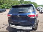 2016 Toyota Highlander Xle V6 Синий vin: 5TDKKRFH4GS181874