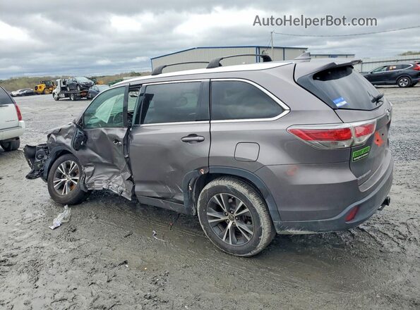 5TDKKRFH5GS502336 2016 TOYOTA LE Charcoal Tył lewy
