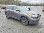 2016 Toyota Highlander Xle Charcoal vin: 5TDKKRFH5GS502336