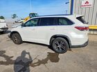 2016 Toyota Highlander Xle White vin: 5TDKKRFH6GS136287