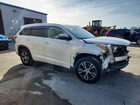 2016 Toyota Highlander Xle White vin: 5TDKKRFH6GS136287