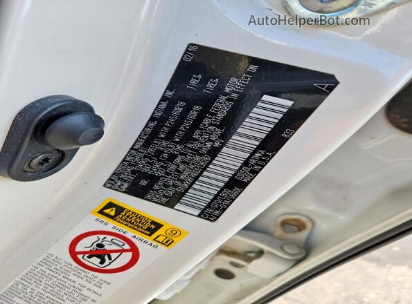 5TDKKRFH6GS136287 2016 TOYOTA HIGHLANDER White Vista interior de 360 grados