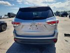 2016 Toyota Highlander Xle Серебряный vin: 5TDKKRFH8GS151986