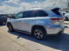 2016 Toyota Highlander Xle Серебряный vin: 5TDKKRFH8GS151986
