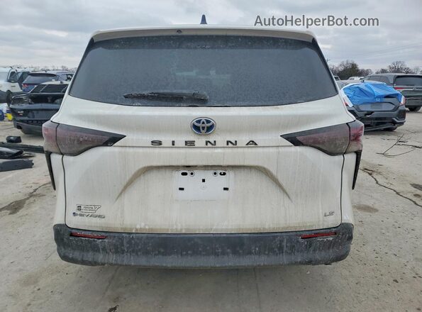 5TDKSKFC2SS194675 2025 TOYOTA SIENNA Белый Вид сзади