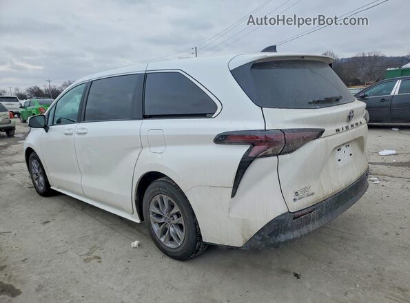 5TDKSKFC2SS194675 2025 TOYOTA SIENNA Белый Задняя левая четверть