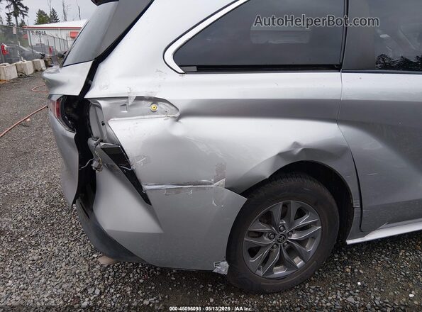 5TDKSKFC3MS036588 2021 TOYOTA LE Серебряный Вид спереди