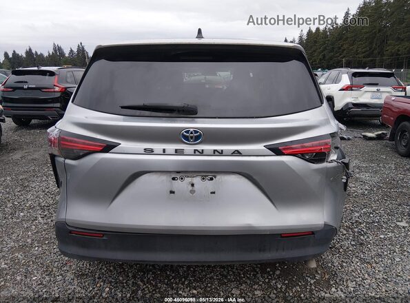 5TDKSKFC3MS036588 2021 TOYOTA LE Серебряный 