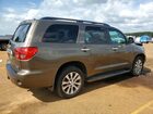2016 Toyota Sequoia Limited Желто-коричневый vin: 5TDKY5G15GS064653