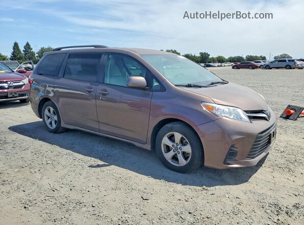 5TDKZ3DC0LS049169 2020 TOYOTA SIENNA Tan Front right
