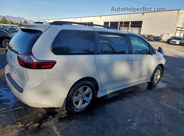 5TDKZ3DC0LS081149 2020 TOYOTA SIENNA White უკანა მარჯვენა