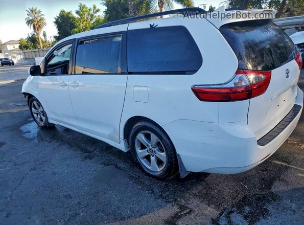 5TDKZ3DC0LS081149 2020 TOYOTA SIENNA White უკანა მარცხენა