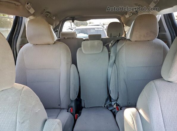 5TDKZ3DC0LS081149 2020 TOYOTA SIENNA White უკანა სავარძლების ხედი