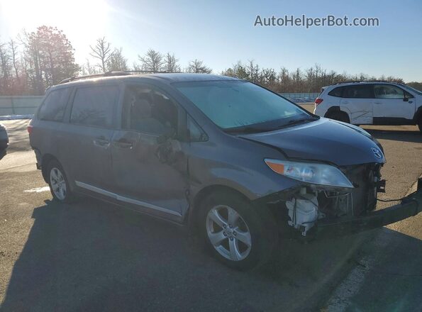 5TDKZ3DC1HS808029 2017 TOYOTA SIENNA Gray Առջևի աջ