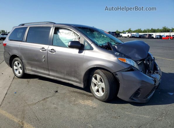 5TDKZ3DC1LS041369 2020 TOYOTA SIENNA Угольный Передняя правая четверть