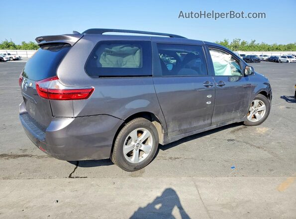 5TDKZ3DC1LS041369 2020 TOYOTA SIENNA Угольный Задняя правая четверть