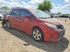 2018 Toyota Sienna Le 8-passenger Maroon vin: 5TDKZ3DC2JS901700