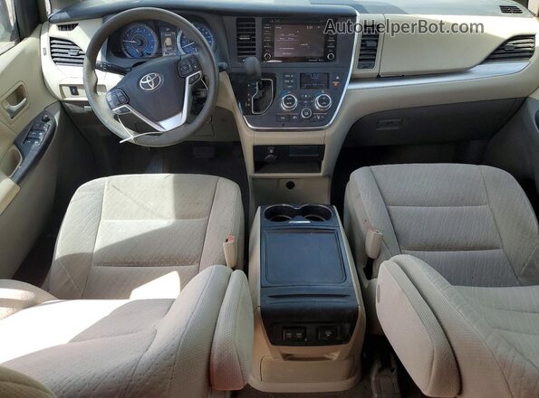 5TDKZ3DC2JS901700 2018 TOYOTA SIENNA Maroon წინა პანელის ხედი