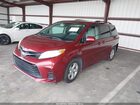 2018 Toyota Sienna Le 8 Passenger Red vin: 5TDKZ3DC2JS909912