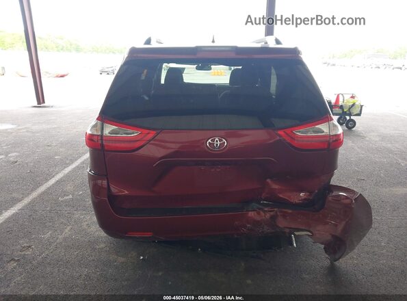 5TDKZ3DC2JS909912 2018 TOYOTA LE Red 
