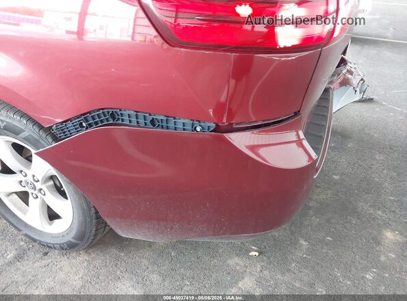 5TDKZ3DC2JS909912 2018 TOYOTA LE Red 