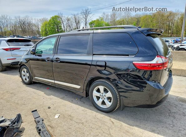5TDKZ3DC2LS023530 2020 TOYOTA SIENNA Black უკანა მარცხენა
