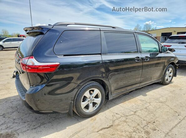 5TDKZ3DC2LS023530 2020 TOYOTA SIENNA Black უკანა მარჯვენა