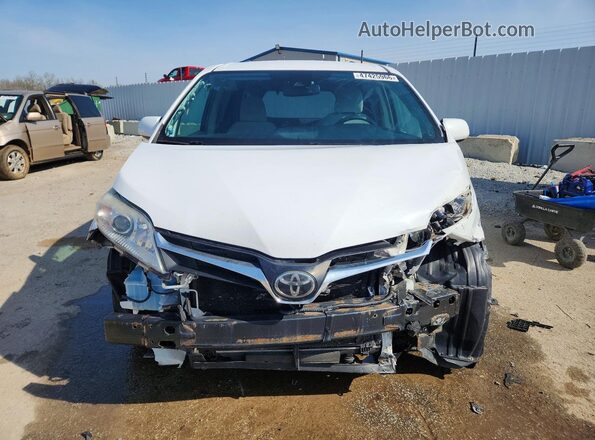 5TDKZ3DC4JS913380 2018 TOYOTA SIENNA White წინა ხედი