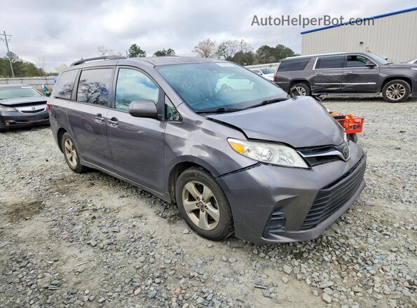 5TDKZ3DC5JS951426 2018 TOYOTA SIENNA Gray Przód prawy