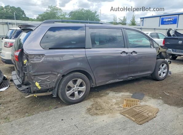 5TDKZ3DC6HS794838 2017 TOYOTA SIENNA Charcoal Հետևի աջ