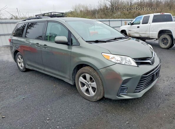 5TDKZ3DC6LS043280 2020 TOYOTA SIENNA Серый Передняя правая четверть