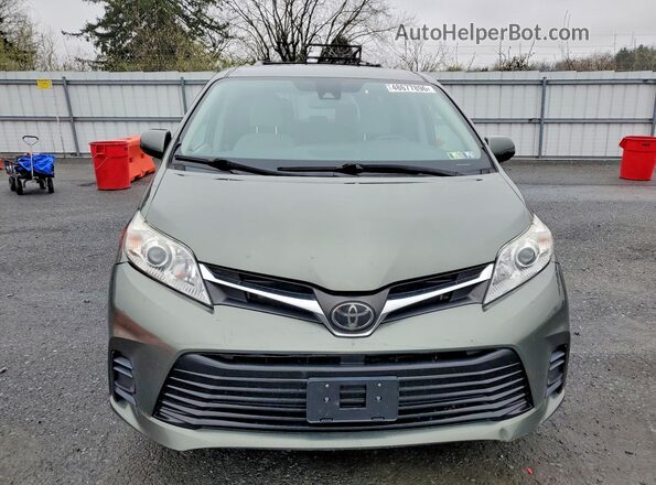 5TDKZ3DC6LS043280 2020 TOYOTA SIENNA Серый Вид спереди