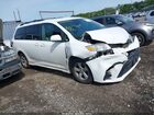 2020 Toyota Sienna Le White vin: 5TDKZ3DC6LS049659