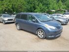 2017 Toyota Sienna Le 8 Passenger Light Blue vin: 5TDKZ3DC8HS829833