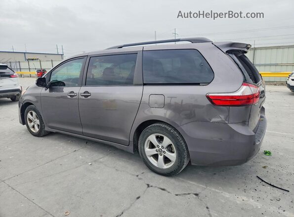 5TDKZ3DC8JS921997 2018 TOYOTA SIENNA Gray უკანა მარცხენა