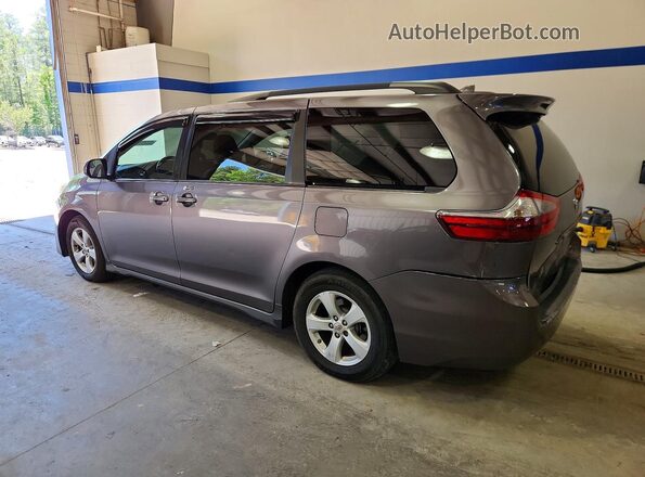 5TDKZ3DCXLS059160 2020 TOYOTA SIENNA Gray უკანა მარცხენა