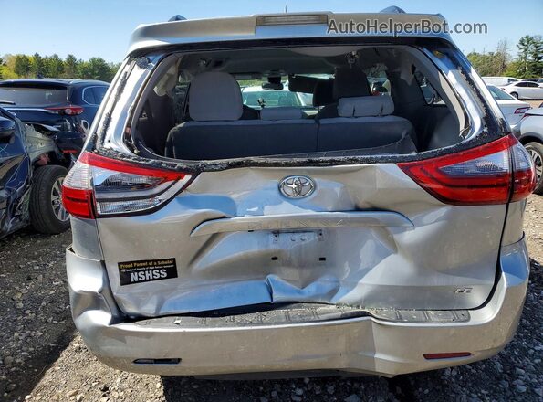 5TDKZ3DCXLS076024 2020 TOYOTA LE Silver Rear view