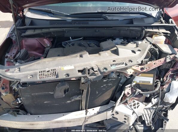 5TDKZRFH1HS232325 2017 TOYOTA LE Burgundy Vista trasera