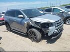 2017 Toyota Highlander Xle Silver vin: 5TDKZRFH2HS207143