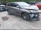 2017 Toyota Highlander Se Gray vin: 5TDKZRFH2HS520371