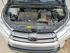 2018 Toyota Highlander Xle White vin: 5TDKZRFH2JS536494