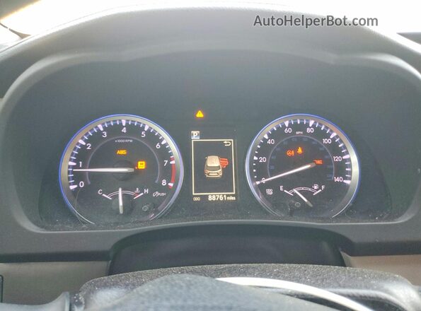 5TDKZRFH2JS544465 2018 TOYOTA HIGHLANDER Серебряный Вид щитка приборов