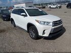 2018 Toyota Highlander Xle Белый vin: 5TDKZRFH2JS545079